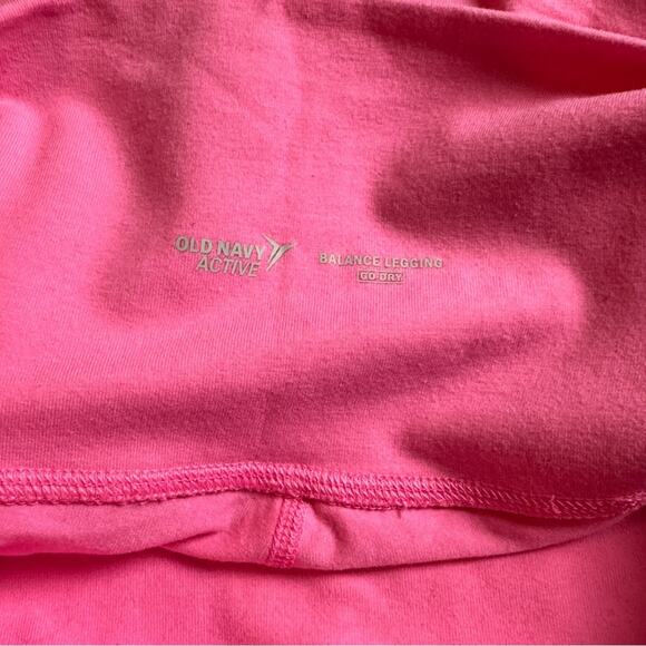 Old Navy Active Women's Athletic Sporty Workout Pink   Bike Shorts  Sz M - Picture 3 of 6